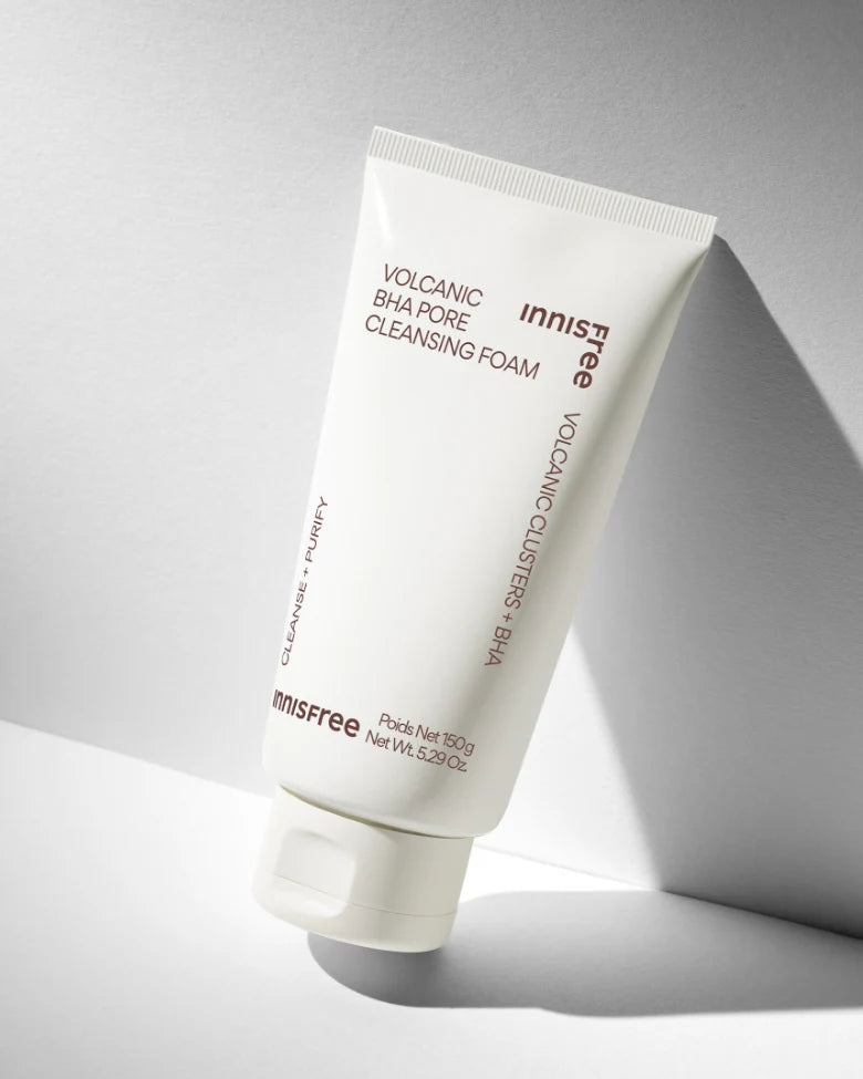 INNISFREE Jeju Volcanic BHA Pore Cleansing Foam – 150g