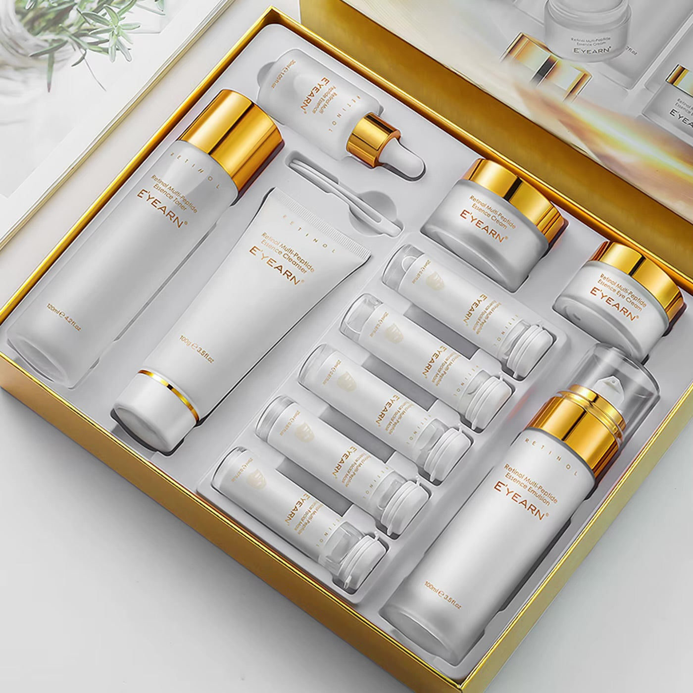EYEARN Retinol Multi-Peptide Essence – Gift Box Care Set anti-aging